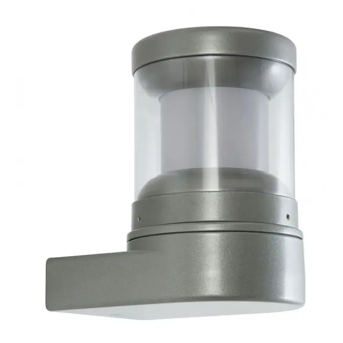Snelle Levering LCD Buiten muurverlichting Zilver, 1-licht