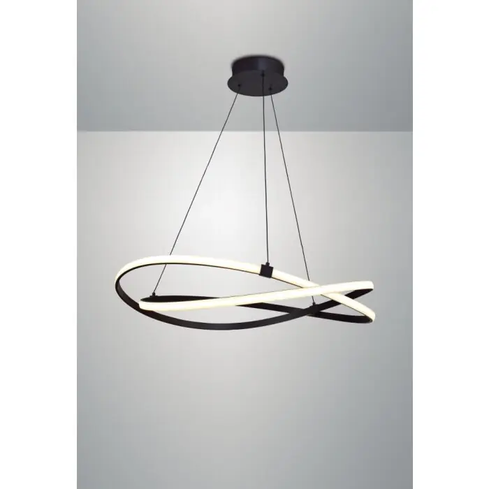 Snelle Levering Mantra INFINITY Hanglamp LED Zilver, 1-licht