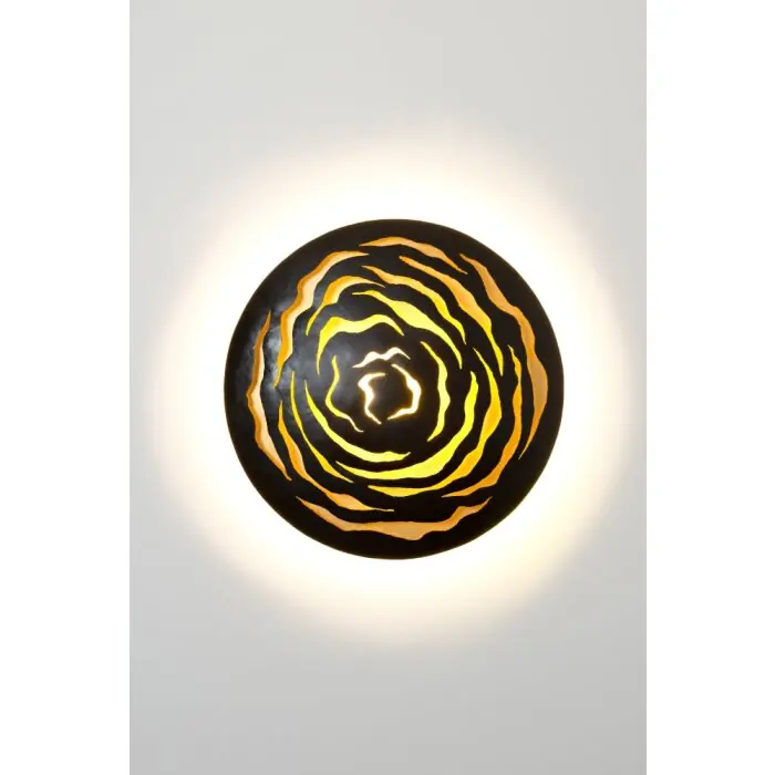Holländer PLANETA Muurlamp LED Goud, 1-licht Fabrieksprijs