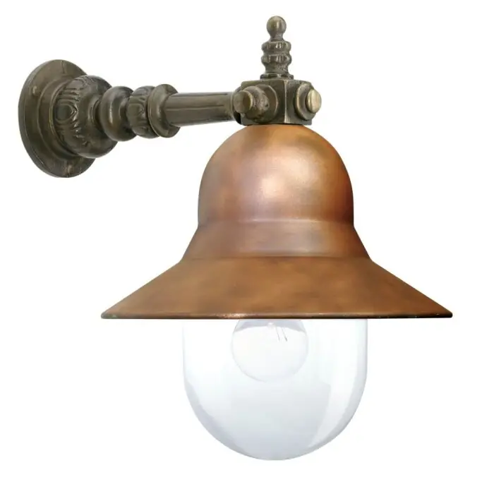 KS Verlichting Bretagne Muurlamp Brons, Koperkleurig, 1-licht Lage Prijs