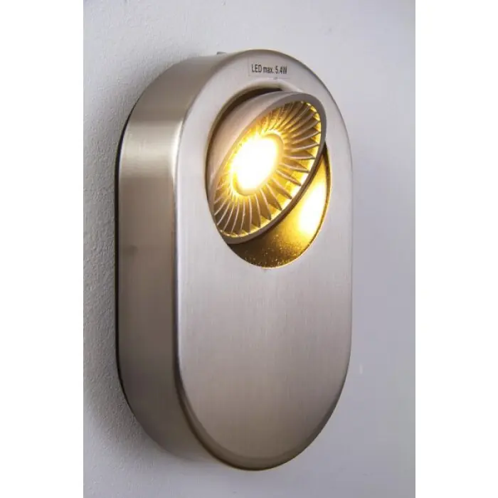 Shop Nu Granada Muurlamp LED Nikkel mat, 1-licht