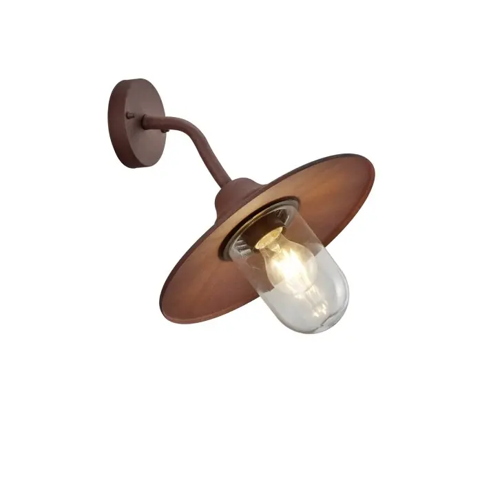 Trio Brenta Muurlamp Roest, 1-licht Voordeelprijs