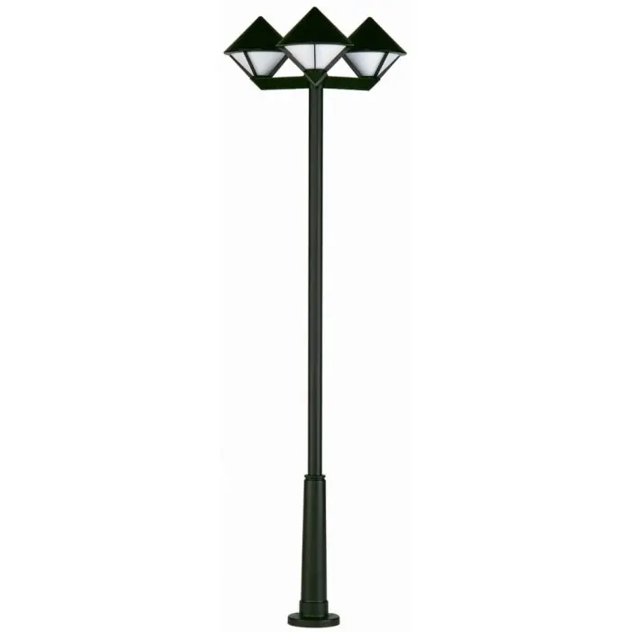 Albert 2052 Mastlamp Zwart, 3-lichts Merkproduct