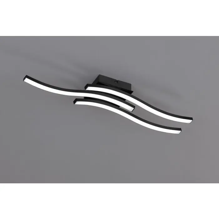 Reality Route Plafondlamp LED Zwart, 3-lichts Betrouwbaar