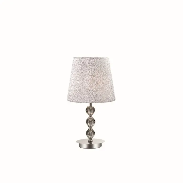 Nu Kopen Ideallux LE ROY Tafellamp Chroom, 1-licht