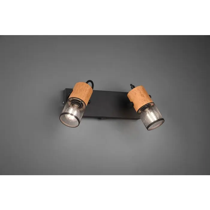 Trio Tosh Spotlamp LED Zwart, 2-lichts Bestseller
