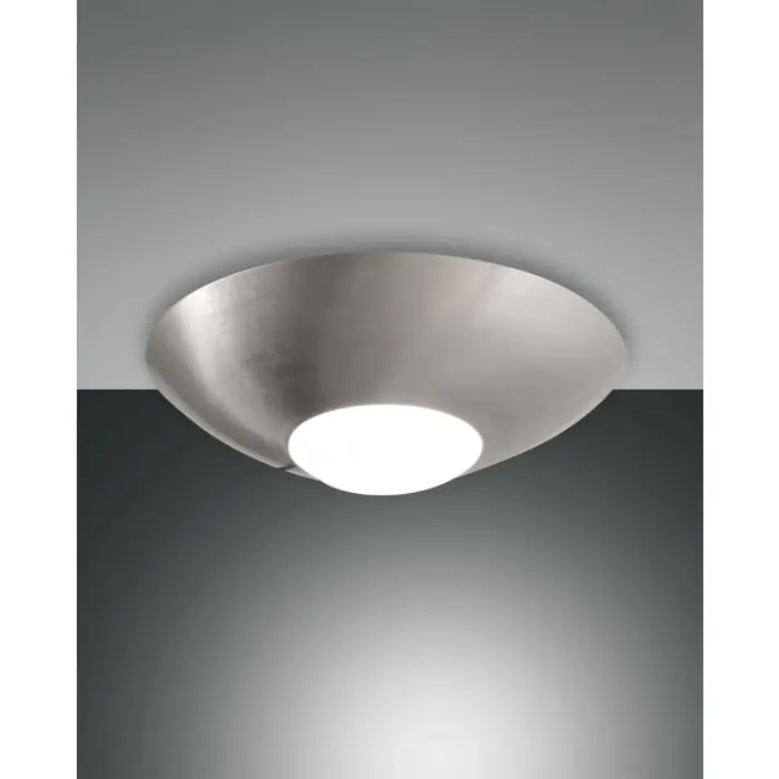 Meest Verkocht Fabas Luce Lizzy Plafondlamp LED Nikkel mat, 1-licht