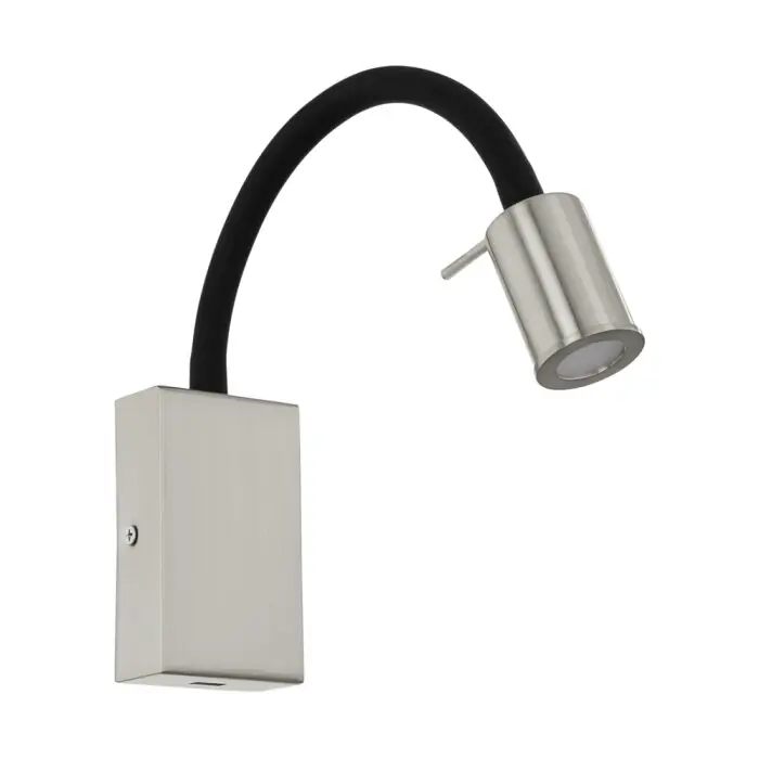 Eglo TAZZOLI Muurlamp LED Nikkel mat, 1-licht Weekendaanbieding