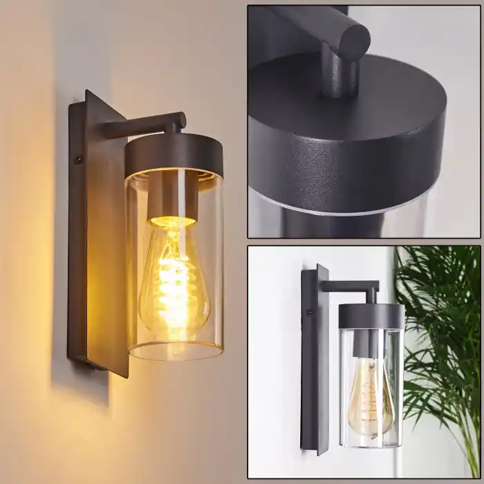 Weekendaanbieding Abaco Muurlamp Antraciet, 1-licht