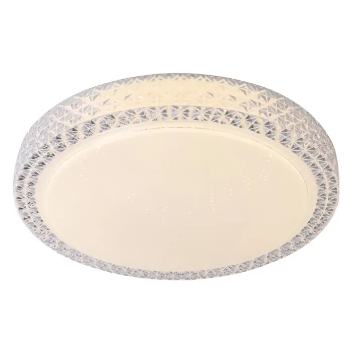 Brilliant Badria Plafondlamp LED Wit, 1-licht, Afstandsbediening Lage Prijs