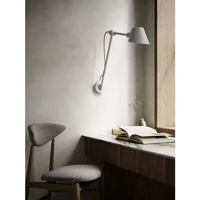 Design For The People by Nordlux STAY Muurlamp Grijs, 1-licht Nieuw