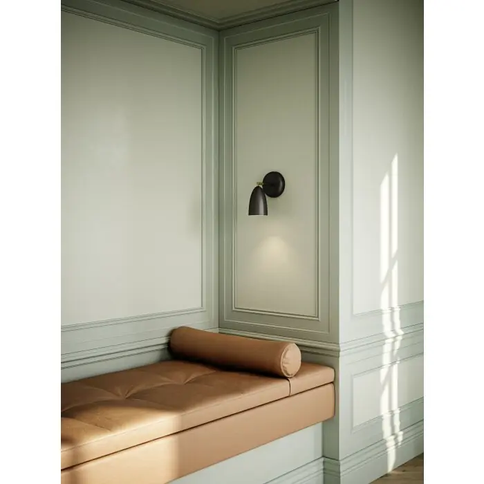 Design For The People by Nordlux NEXUS Muurlamp Zwart, 1-licht Exclusieve Aanbieding