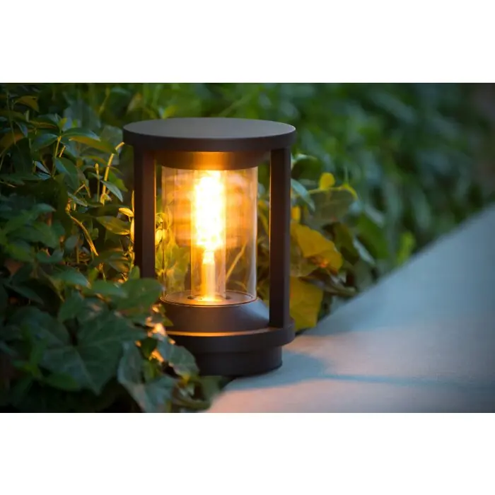 Tijdelijk Beschikbaar Lucide CADIX Bolderlamp Zwart, 1-licht