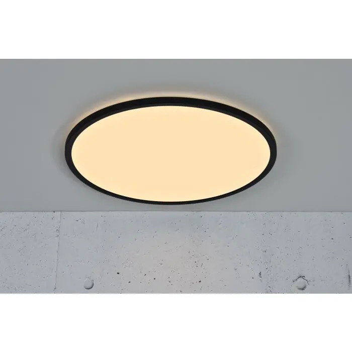 Goedkoop Nordlux OJA Plafondlamp LED Zwart, 1-licht