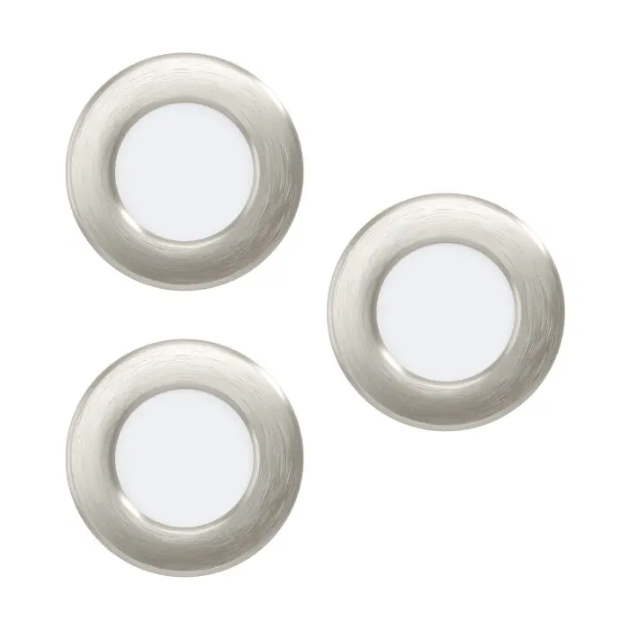 Eglo FUEVA Inbouw verlichting LED Nikkel mat, 3-lichts Must-Have