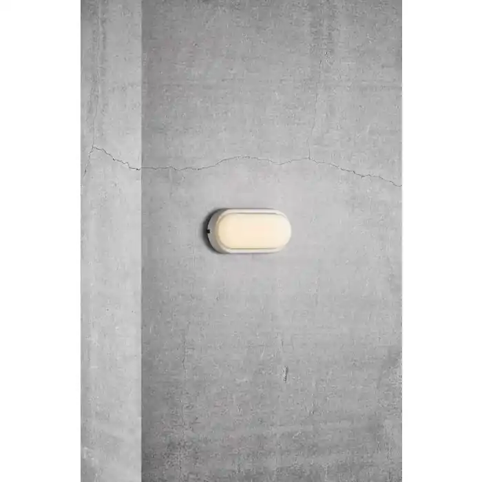 Nordlux CUBA Buiten muurverlichting LED Wit, 1-licht Hoge Kwaliteit