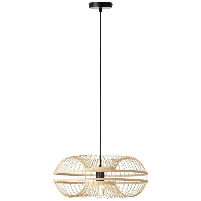 Uitverkoop Brilliant BUSAN Hanglamp Bruin, Zwart, 1-licht