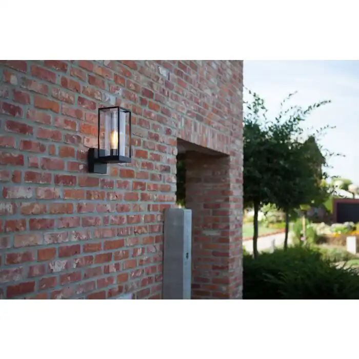 Lutec Flair Buiten muurverlichting Antraciet, 1-licht Koop Online