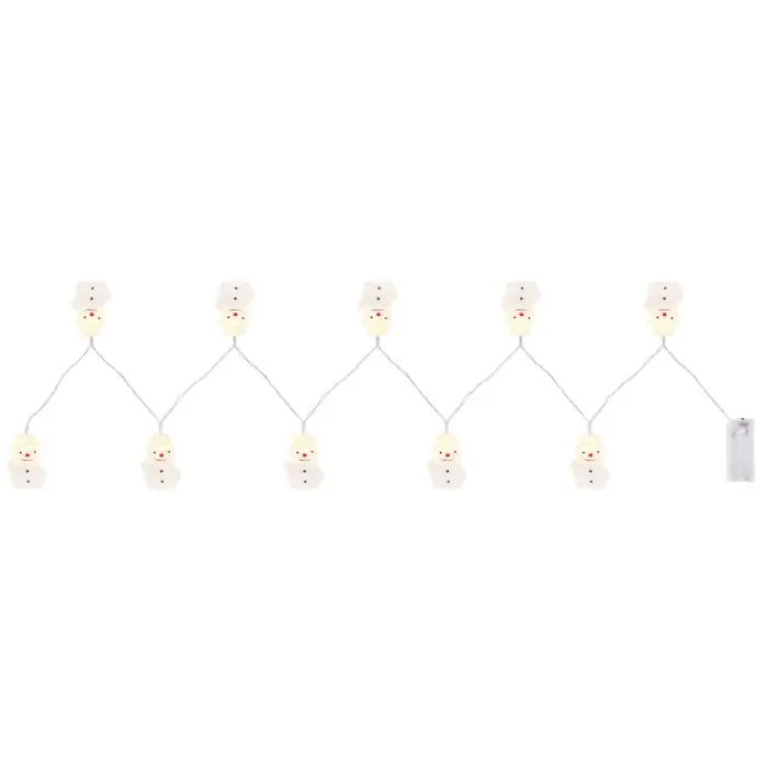 Lage Prijs Globo BAILY Lichtketting LED Wit, 10-lichts