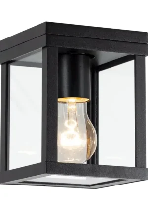 Beperkte Voorraad KS Verlichting Huizen Buiten muurverlichting Zwart, 1-licht