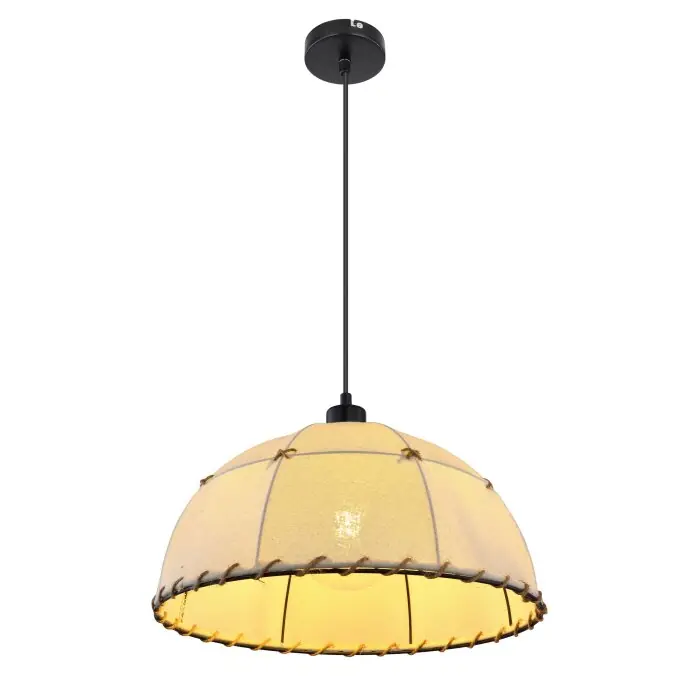 Globo REX Hanger Zwart, 1-licht Superprijs