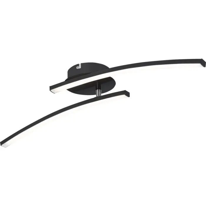 Exclusieve Aanbieding Globo TANSY Plafondlamp LED Zwart, 1-licht