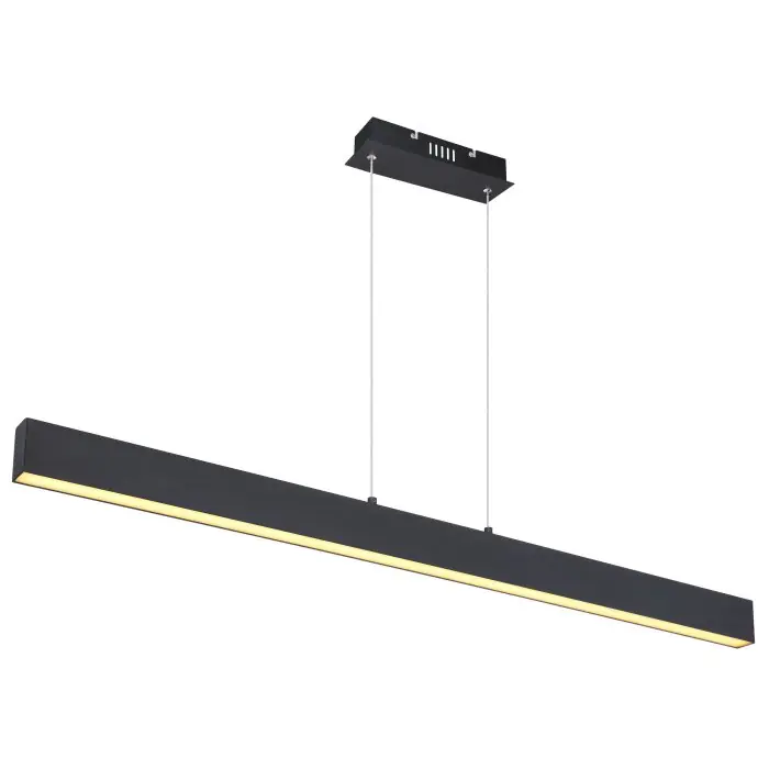 Globo VERENA Hanger LED Zwart, 1-licht Snelle Levering