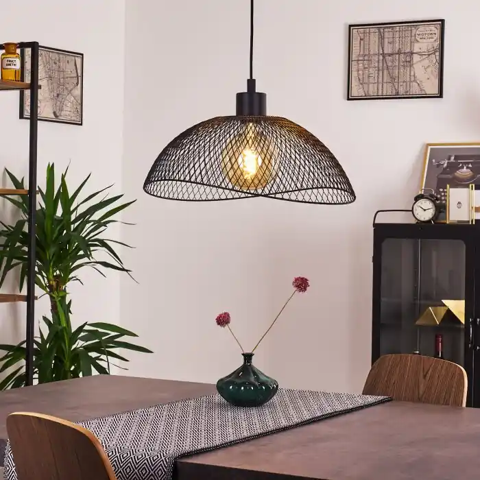 Flitsaanbieding Pucara Hanger Zwart, 1-licht