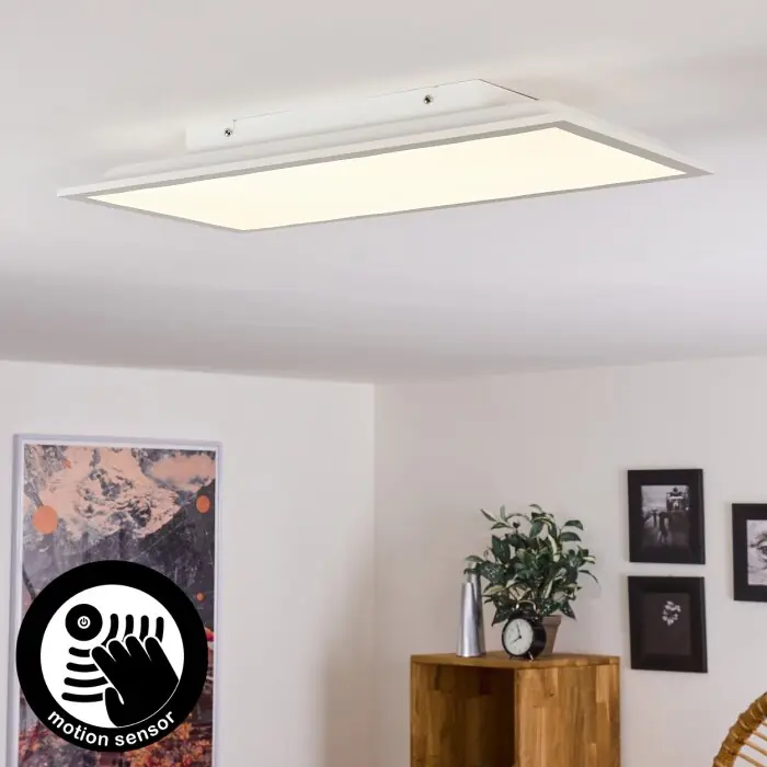 Shop Nu Sordos Plafondlamp LED Wit, 1-licht, Bewegingsmelder