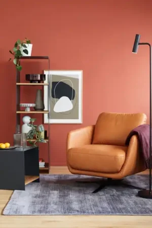 Beperkte Voorraad SCHÖNER WOHNEN-Kollektion STINA Staande lamp LED Zwart, 1-licht