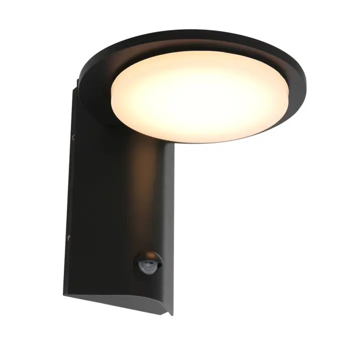 Steinhauer Luzon Buiten muurverlichting LED Zwart, 1-licht Hoge Kwaliteit