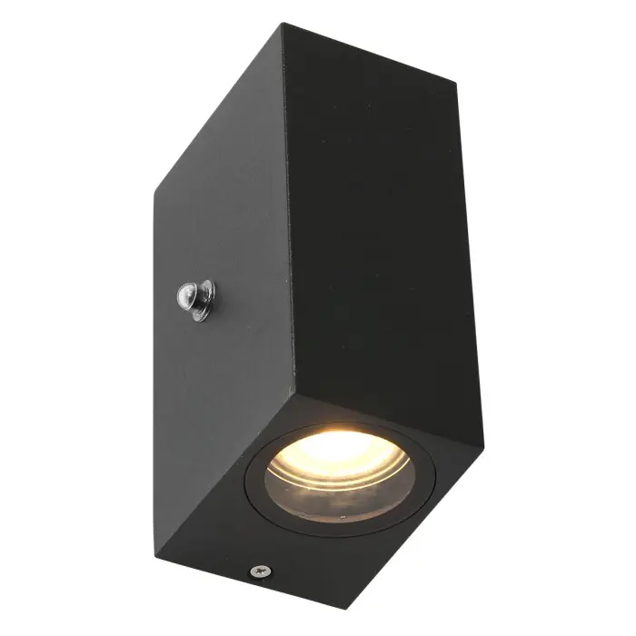 Exclusieve Aanbieding Steinhauer Logan Buiten muurverlichting LED Zwart, 1-licht