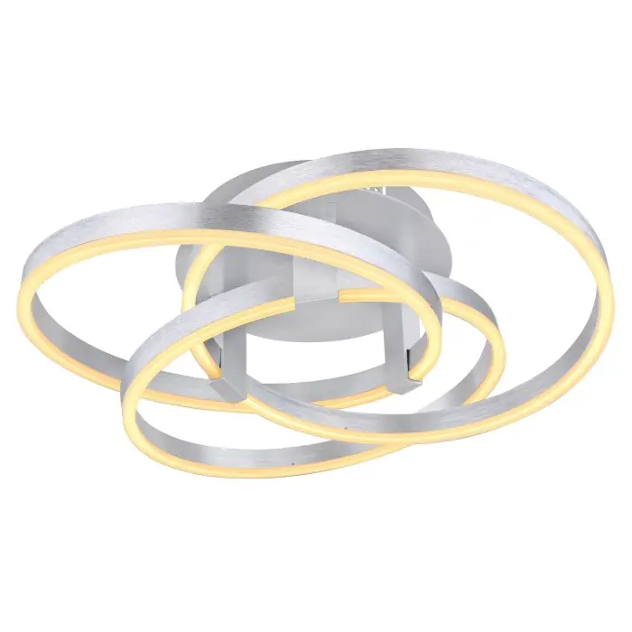 Lage Prijs Globo SANNI Plafondlamp LED Wit, 1-licht