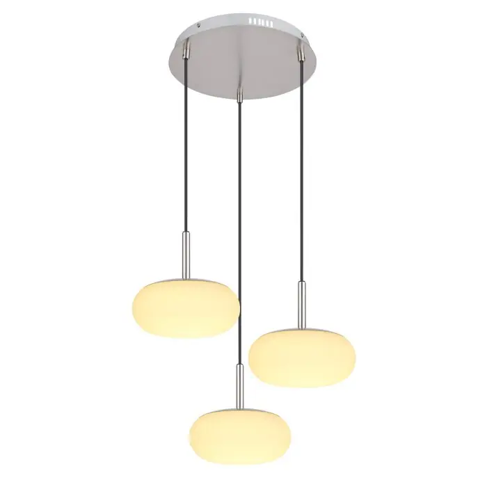 Globo MATTY Hanger LED Nikkel mat, 1-licht Merkproduct