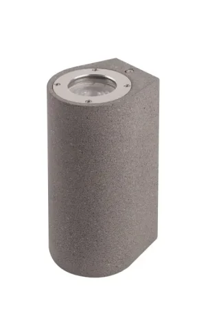 Actieprijs Mantra LEVI Buiten muurverlichting Grijs, 2-lichts