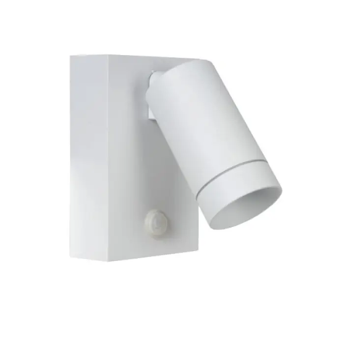 Lucide TAYLOR Buiten muurverlichting Wit, 1-licht, Bewegingsmelder Lage Kosten
