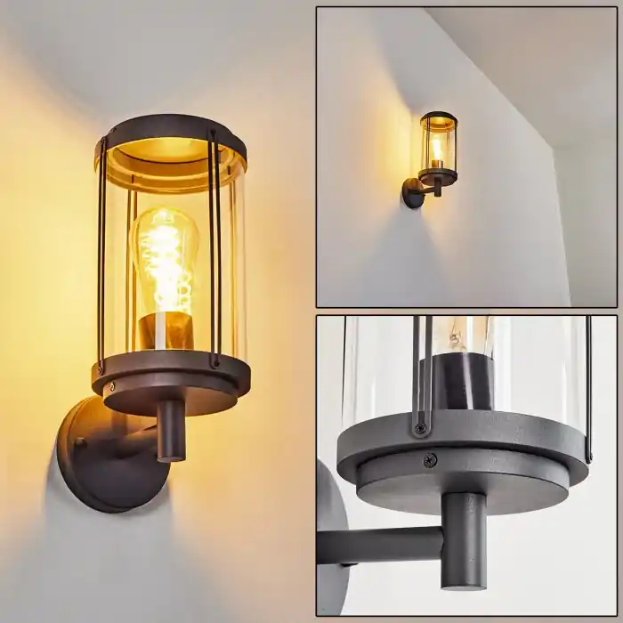 Exclusieve Aanbieding Riola Buiten muurverlichting Antraciet, 1-licht