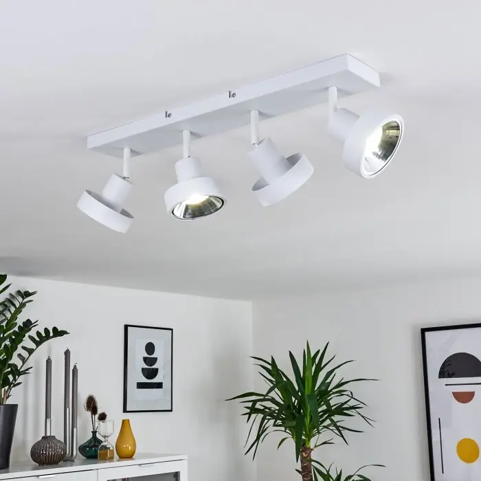 Chagres Plafondlamp Wit, 4-lichts Finale Uitverkoop
