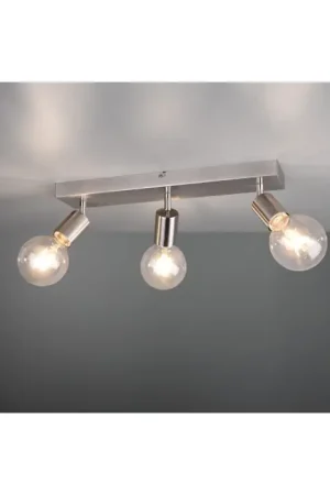 Actieprijs Reality Vannes Spotlamp Nikkel mat, 3-lichts