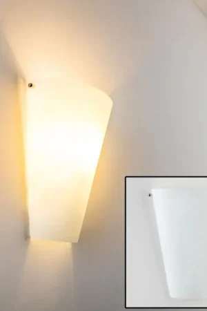 Zera Muurlamp Aluminium, Wit, 1-licht Lage Prijs