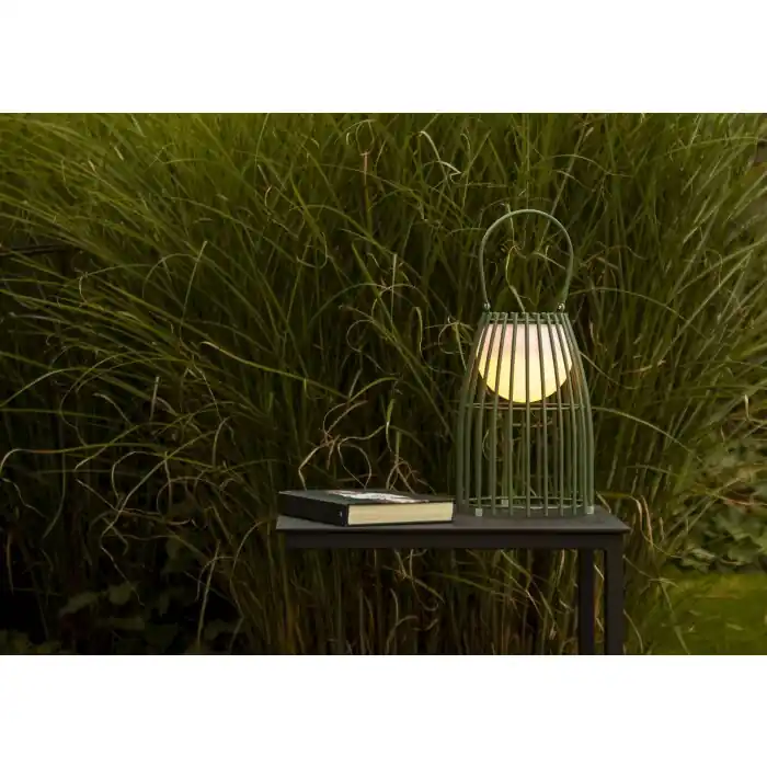 Op = Op Lucide FJARA Tafellamp voor buiten LED Groen, 1-licht