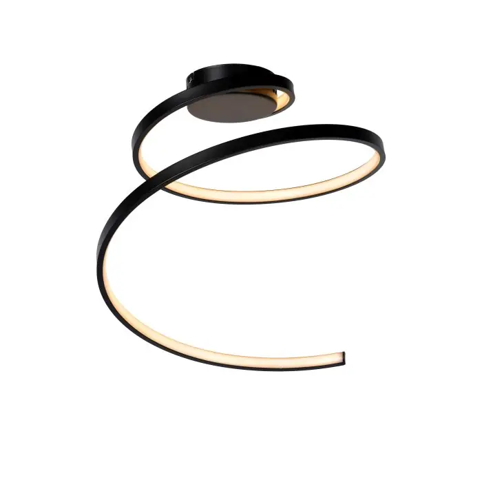 Lucide MAXENCE Plafondlamp LED Zwart, 1-licht Betaalbaar