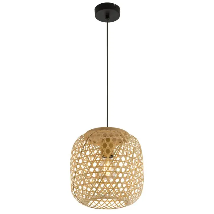 Laatste Versie Globo MIRENA Hanger Zwart, 1-licht