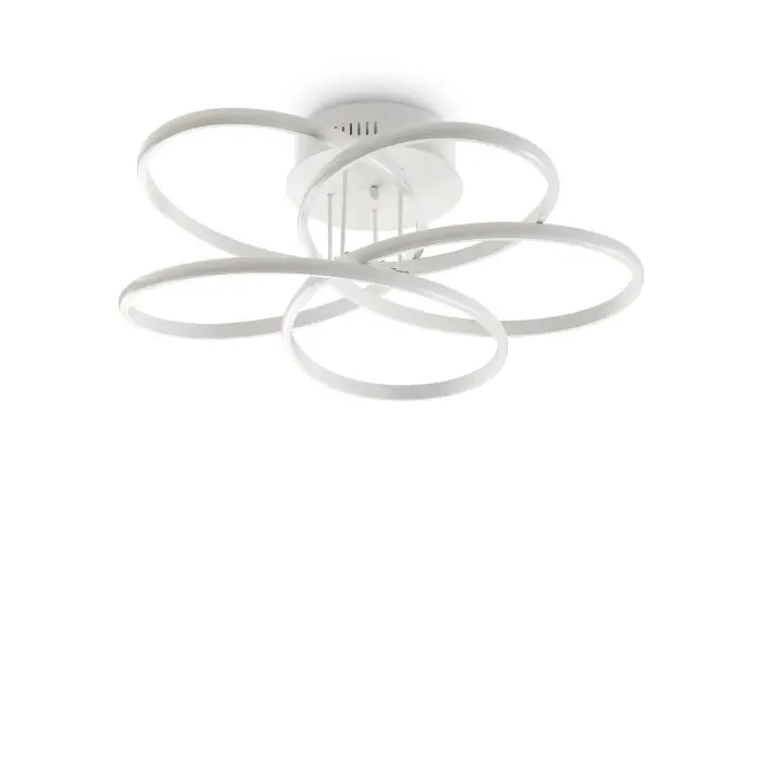 Ideallux KAROL Plafondlamp LED, 1-licht Hete Deal
