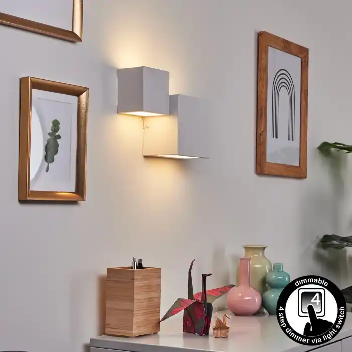 Premium Sumina Muurlamp LED Wit, 1-licht