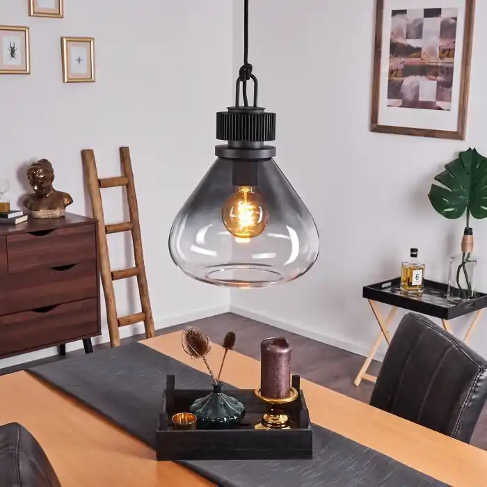 Laatste Kans Coapilla Hanger Zwart, 1-licht