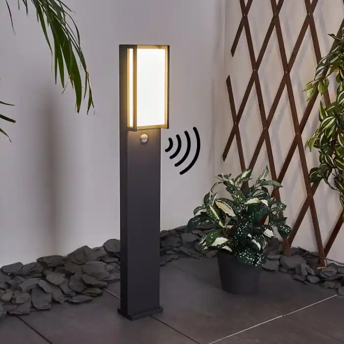 Koop Online Skove Padverlichting LED Antraciet, 1-licht, Bewegingsmelder