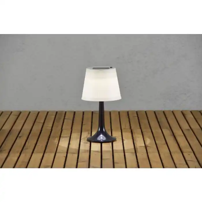 Konstsmide Assisi Solarlamp LED Zwart Fabrieksprijs