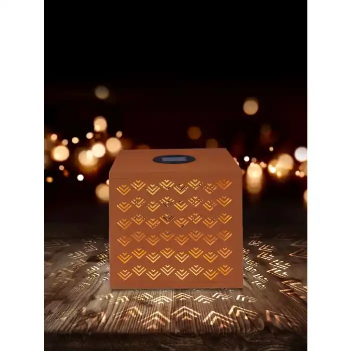 Globo REX Solarlamp LED Roest, 1-licht Exclusieve Aanbieding