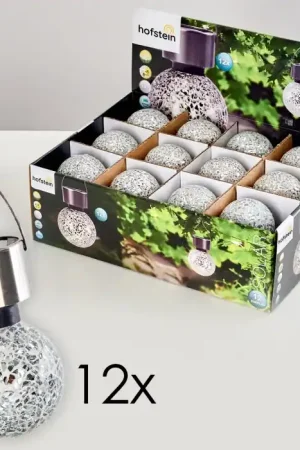 Weekendaanbieding Ledoux Zonnelamp set van 12 roestvrij staal, 1-licht